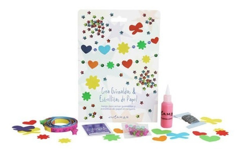 Kit Arte Arma Girnaldas Y Estrellitas De Papel