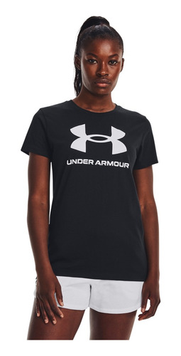 Playera Para Entrenar Under Armour Sportstyle Logo De Mujer