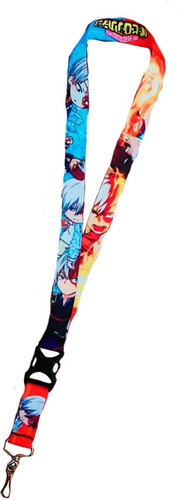 Portagafete Llavero Lanyard Boku No Hero