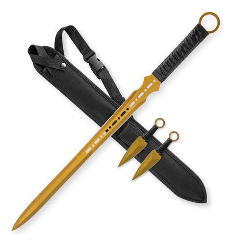 Espada Katana Táctica De Espada Ninja, Machete De Hoja Fija