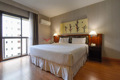 Imagem 1 de 21 de Flat Com 1 Dorm, Itaim Bibi, São Paulo - R$ 280 Mil, Cod: 64460121 - V64460121