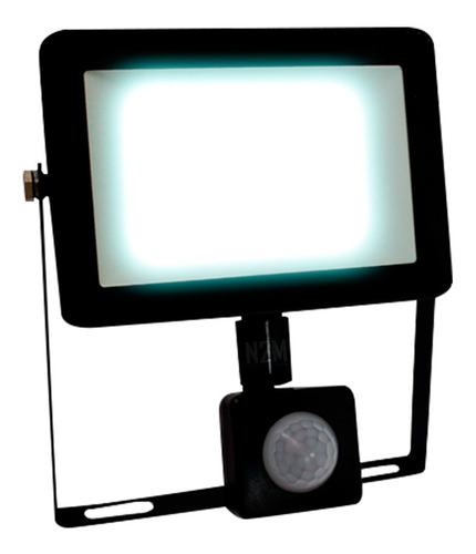 Imagen 1 de 10 de Reflector Led 30w iMac Con Sensor Movimiento Alta Potencia
