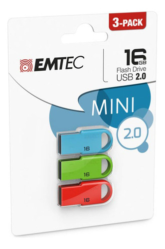 Unidad Flash Emtec Ecmmd16gd252 - 16gb Usb2.0 D252 Mini