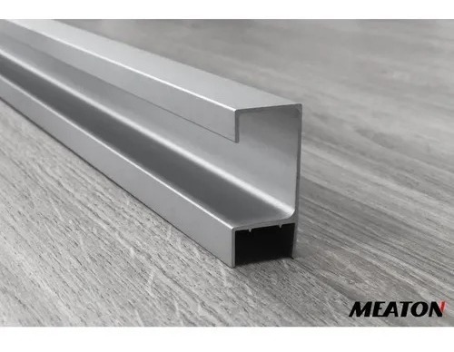 Perfil Tirador G Aluminio Anodizado Barra De 2.6 M