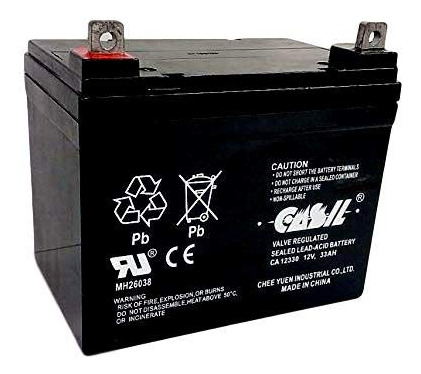 Casil Bateria Repuesto 12 V 33 Ah Para Producto Dignified 20
