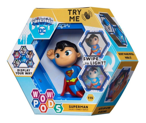 Wow Pods Superman Figura Coleccionable Interactiva