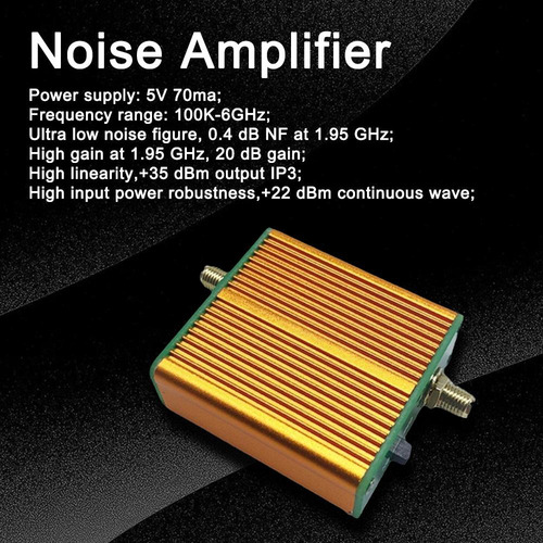 Js Amplificador Rf Amplificador De Bajo Ruido Amplificador