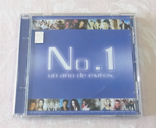 No. 1 Un Año De Exitos Cd Disco Compacto 2000 Sony Music (Usado)