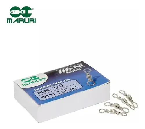 Girador Distorcedor Pesca Maruri Nickel N° 6/0 100 Unid