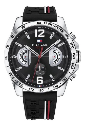 Reloj Tommy Hilfiger Caballero Color Negro 1791473 - S007