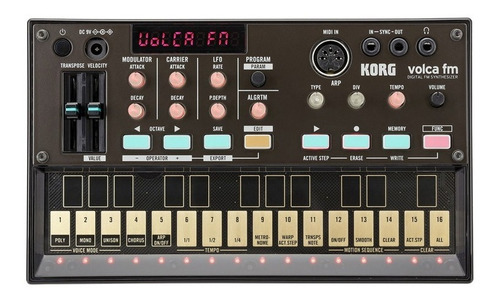 Korg Volca Fm Sintetizador Digital De Fm Sintetizador