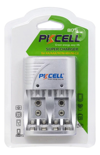 Cargador -pilas/baterías Recargables 9v/aa/aaa Pk8175 Pkcell
