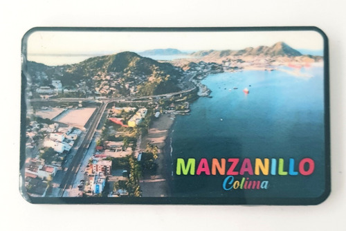 Manzanillo Colima Recuerdo Mex Iman Mdf Pais B308