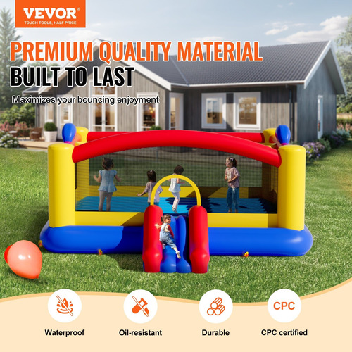 Trampolín Brincolín Inflable Niños 4.5 X 4.4 Mts