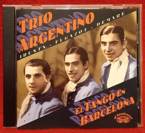 Trio Argentino Irusta Fugazot Demare, Cd Original Suiza. 