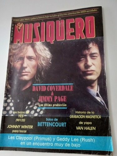 El Musiquero 83 David Coverdale Y Jimmy Page   Van Halen