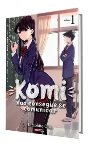 Komi Não Consegue se Comunicar Vol. 1, de Oda, Tomohito. Editora Panini  Brasil LTDA, capa mole em português, 2022