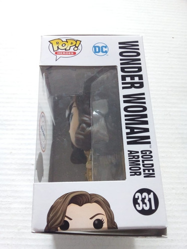 Funko Pop Heroes Wonder Woman Golden Armor Ww84 331