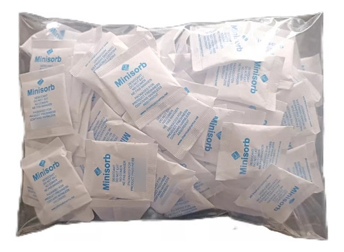 Silica Gel Absorbente Humedad Por 500 Unidades Bolsa 2 Gr