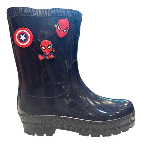 Botas De Lluvia Nenas Varón Stitch Frozen Cars Araña Disney