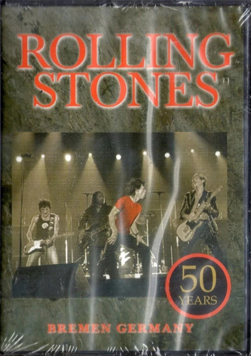 Dvd Original Rolling Stones Bremen Germany 50 Years