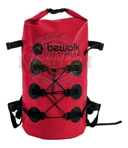 Mochila Viaje Bewolk Con Red 35 Lts Porta Tubo Impermeable ®