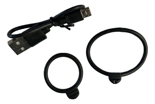 Luz Led Bicicleta Roja/blanca 120 Lúmenes Recargable Usb