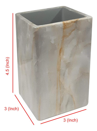 Nusteel - Juego De Accesorios De Baño De Seto De Piedra De R