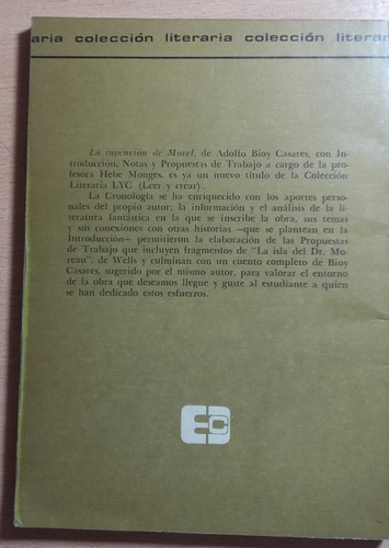 La Invencion De Morel - Bioy Casares