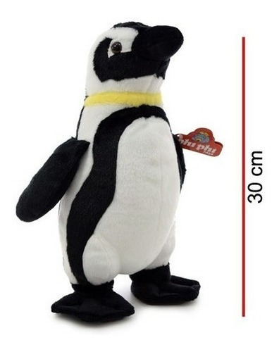 Imagen 3 de 3 de Peluche Pinguino 30cm Phi Phi Toys 2505