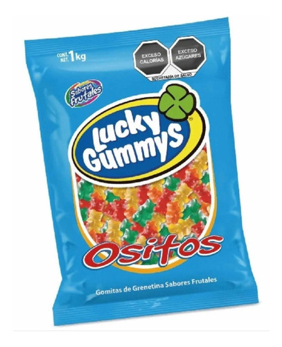 Gomitas Ositos Frutales 1 Kg Lucky Gummys