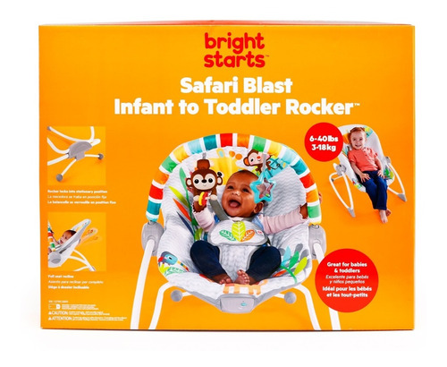 Silla Mecedora Vibradora Rocker K12323 Bright Starts