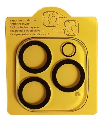 Protector Glass Camara Para iPhone 13 Pro Lente Antigolpes