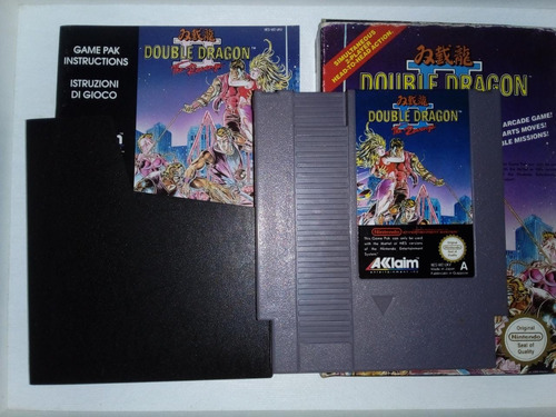 Double Dragon 2 Pal Eur - Nintendo Nes (Usado)