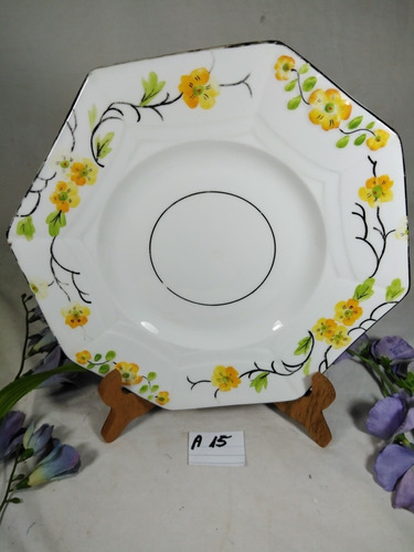 Plato De Porcelana Decorativo Ingles