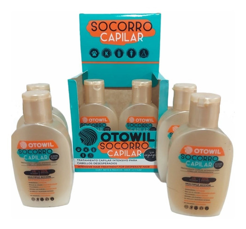 Otowil Socorro Capilar Reparador Sin Enjuague Vegano 60g