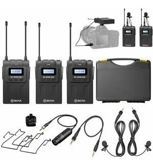 Imagen 4 de 7 de Microfono Inalambrico Boya-wm8 Pro K2 2 Emisores 1 Receptor
