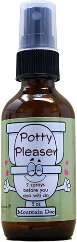 Potty Pleaser - Spray Para Inodoro (2,0 Onzas Líquidas), Dis