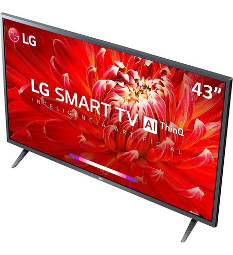 Smart Tv Led 43 Polegadas LG Full Hd 3 Hdmi 2 Usb Wifi