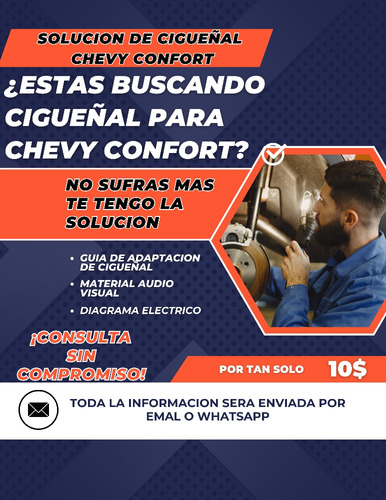 Solución Cigüeñal Chevy Confort 