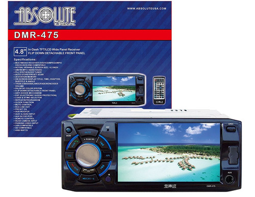 Receptor De Dvd Y Video En El Tablero Absolute Usa Dmr-475