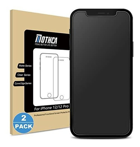 2 Pack Mothca Protector De Pantalla De Vidrio Mate Xny9a