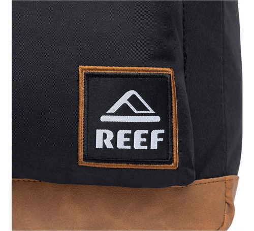 Mochila Masculina Reef Casual Faculdade Trabalho Cor Preto/marrom