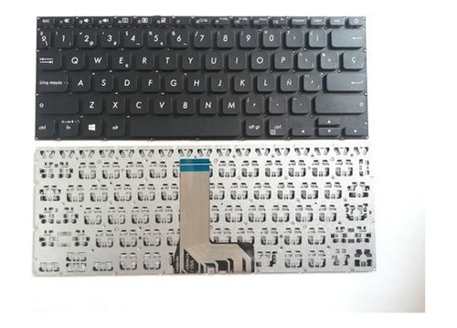 Teclado Para Asus X412 X409 Power Key Asus Interno Negro