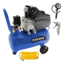Comprar Compresor De Aire Portatil  50 Litros + Kit 2.5 Hp Inflador