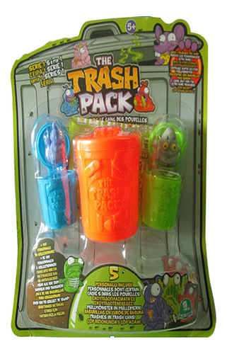 Monstruos Trash Pack Serie 1 - 2 Figuras 1 Pote Basura