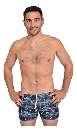 Short Boxer Malla Resiste Cloro Buen Nado Estampadas