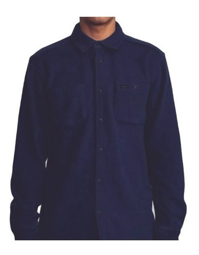Camisa Polar Rvca Uplift Fleece Button-up Shirt