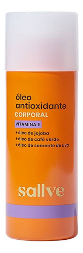  Óleo Corporal Antioxidante Sallve 120ml - Vitamina E