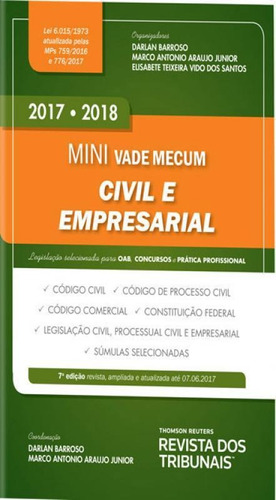 Mini Vade Mecum Civil E Empresarial - 2017-2018
